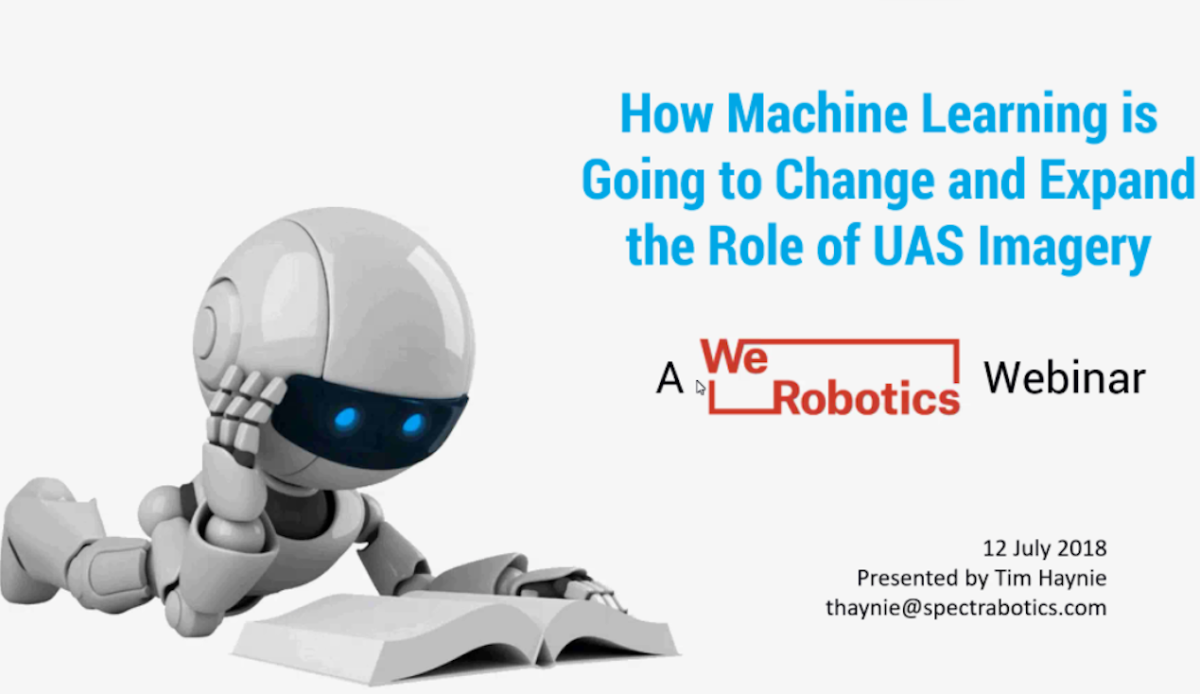 We Robotics Webinar Machine Learning