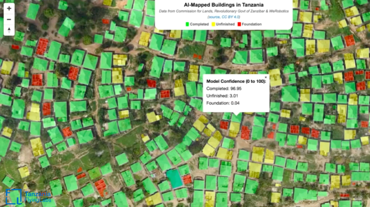 15 Tanzania Flying Labs using Artificial Intelligence to analyze high resolution aerial imagery