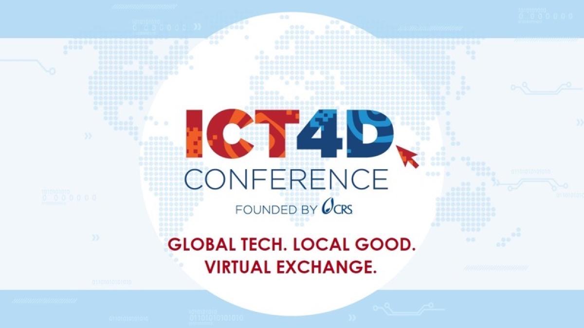 ICT4 D Conference plain map background CENTERED