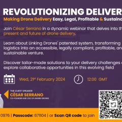 Revolutionizing Delivery webinar poster