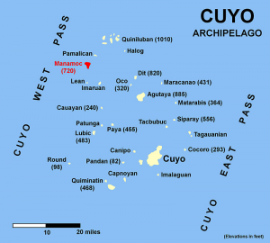 Cuyo Map